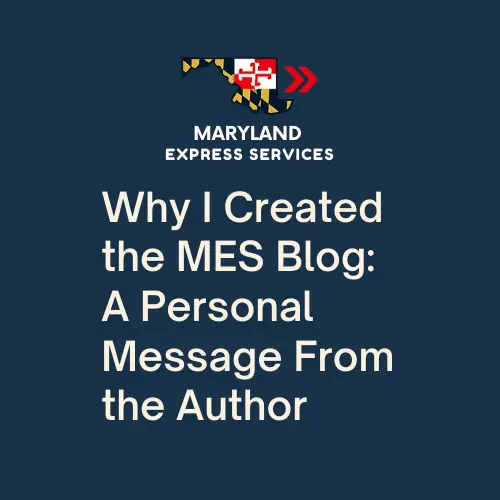 Why I Created the MES Blog