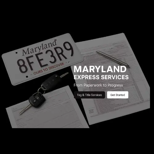 How tag and title service works at Maryland Express Services in Reisterstown, MD